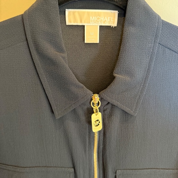 Michael Kors M Black Tunic NWOT - Picture 2 of 4